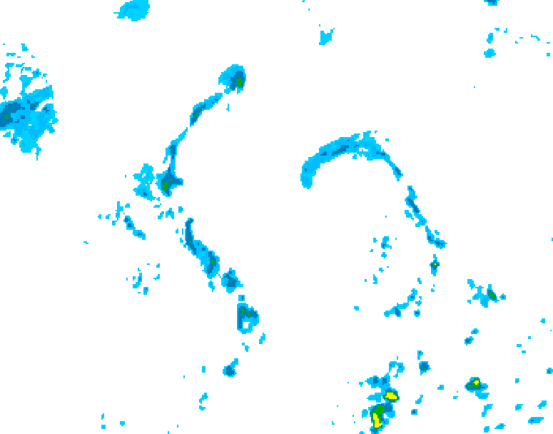 GDPS precipitation 168 hour forecast chart for Canada based on 2026/08/22 0000Z data
