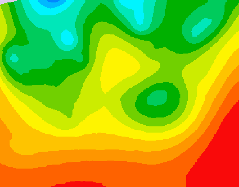 GDPS 500 millibar geopotential height 168 hour forecast chart for Canada based on 2026/08/23 0000Z data