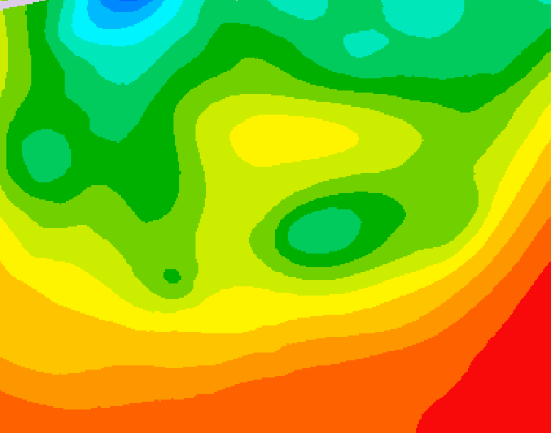 GDPS 500 millibar geopotential height 168 hour forecast chart for Canada based on 2026/08/23 1200Z data