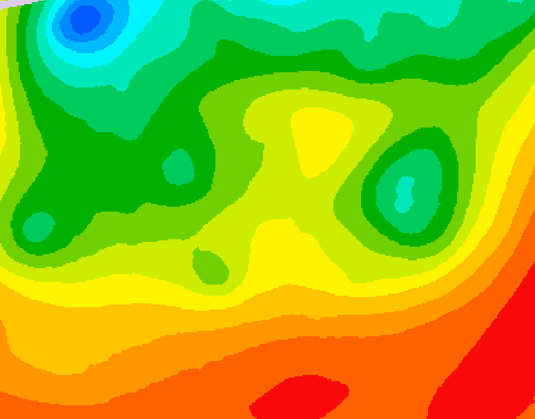GDPS 500 millibar geopotential height 168 hour forecast chart for Canada based on 2026/08/24 0000Z data