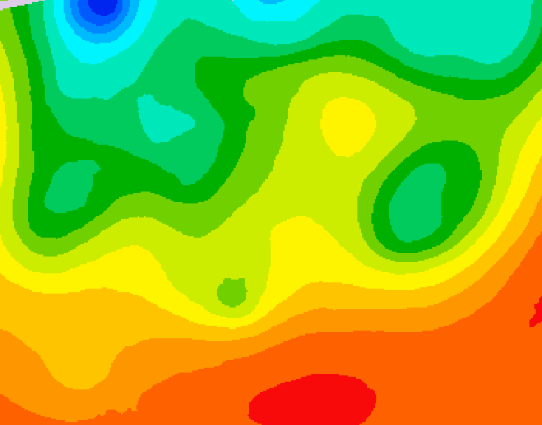 GDPS 500 millibar geopotential height 162 hour forecast chart for Canada based on 2026/08/24 1200Z data