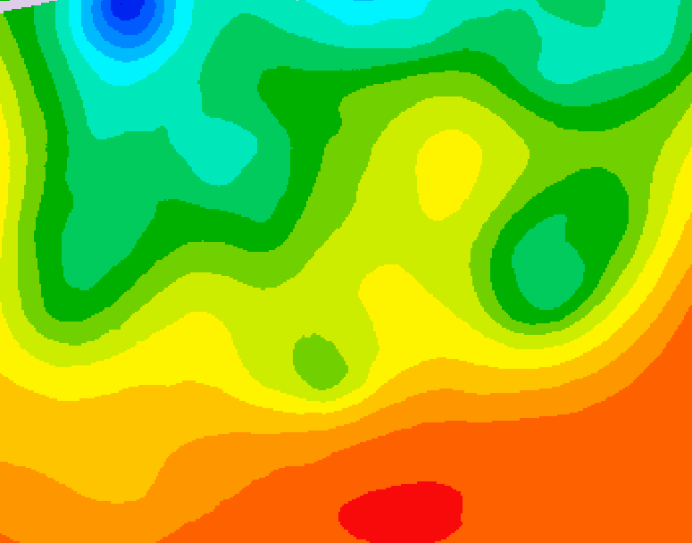 GDPS 500 millibar geopotential height 168 hour forecast chart for Canada based on 2026/08/24 1200Z data