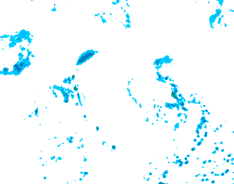 GDPS precipitation 120 hour forecast chart for Canada based on 2026/08/24 0000Z data