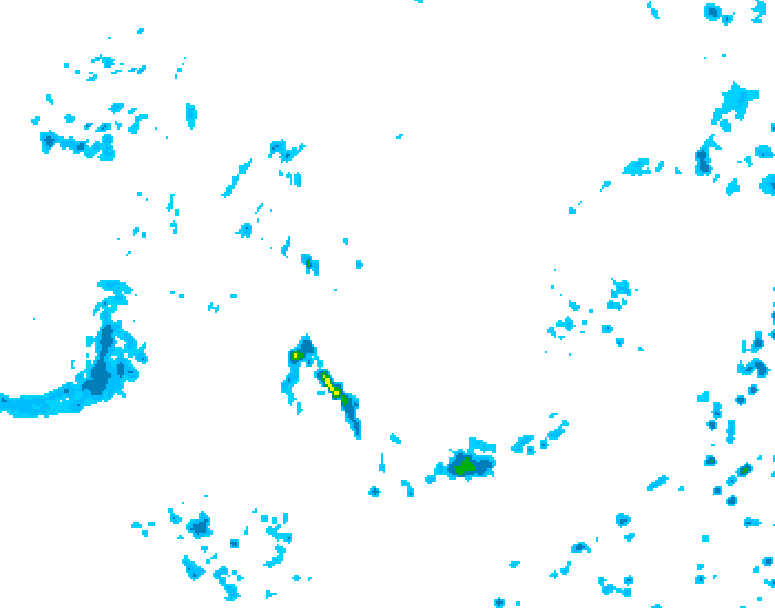 GDPS precipitation 168 hour forecast chart for Canada based on 2026/08/24 0000Z data