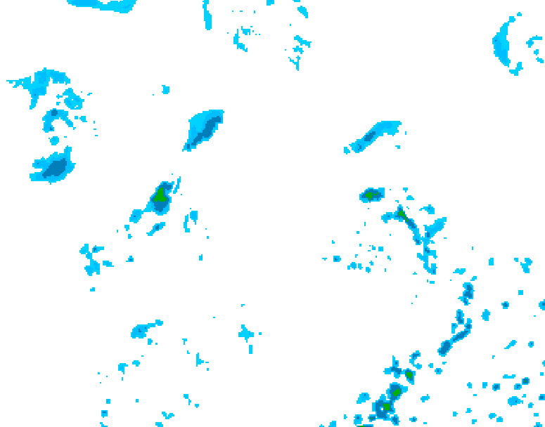 GDPS precipitation 108 hour forecast chart for Canada based on 2026/08/24 1200Z data