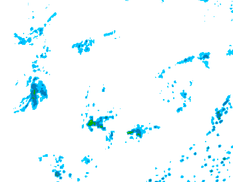 GDPS precipitation 156 hour forecast chart for Canada based on 2026/08/24 1200Z data