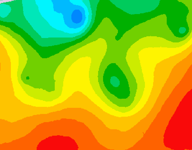 GDPS 500 millibar geopotential height 084 hour forecast chart for Canada based on 2026/08/25 0000Z data