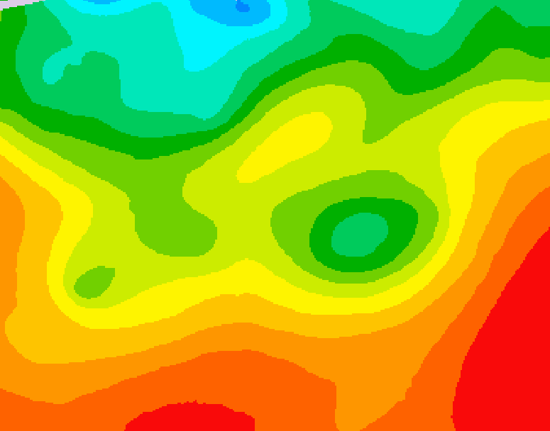 GDPS 500 millibar geopotential height 108 hour forecast chart for Canada based on 2026/08/25 0000Z data