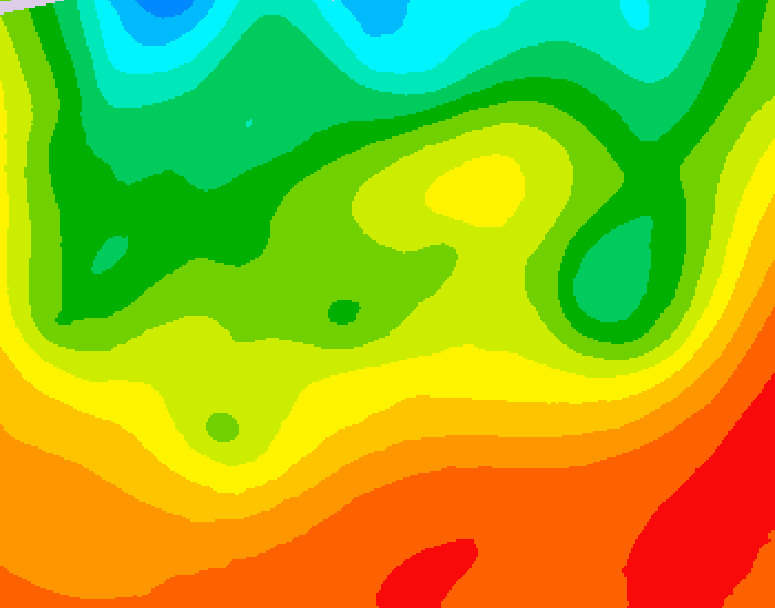 GDPS 500 millibar geopotential height 144 hour forecast chart for Canada based on 2026/08/25 0000Z data