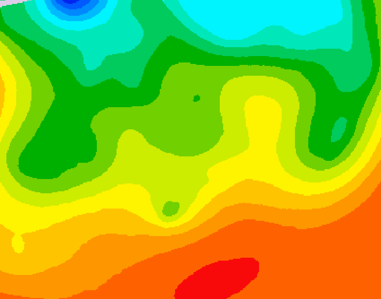 GDPS 500 millibar geopotential height 168 hour forecast chart for Canada based on 2026/08/25 0000Z data