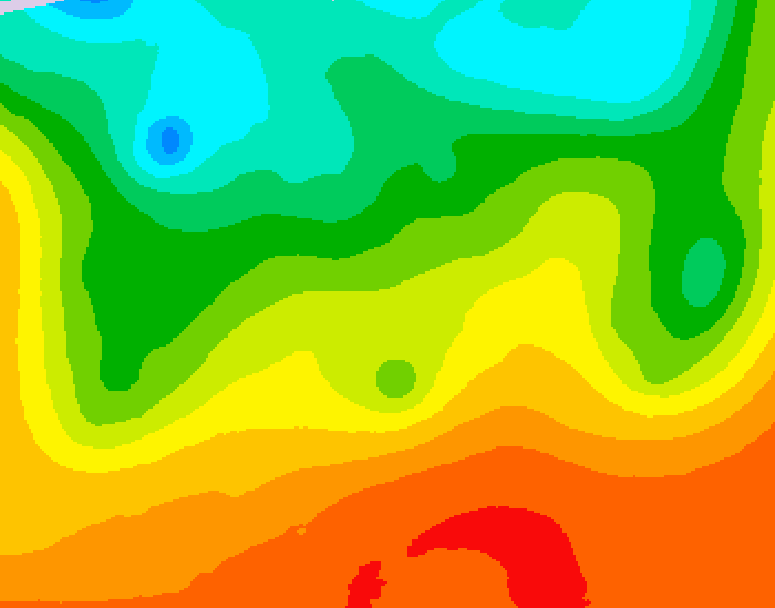 GDPS 500 millibar geopotential height 162 hour forecast chart for Canada based on 2026/08/25 1200Z data