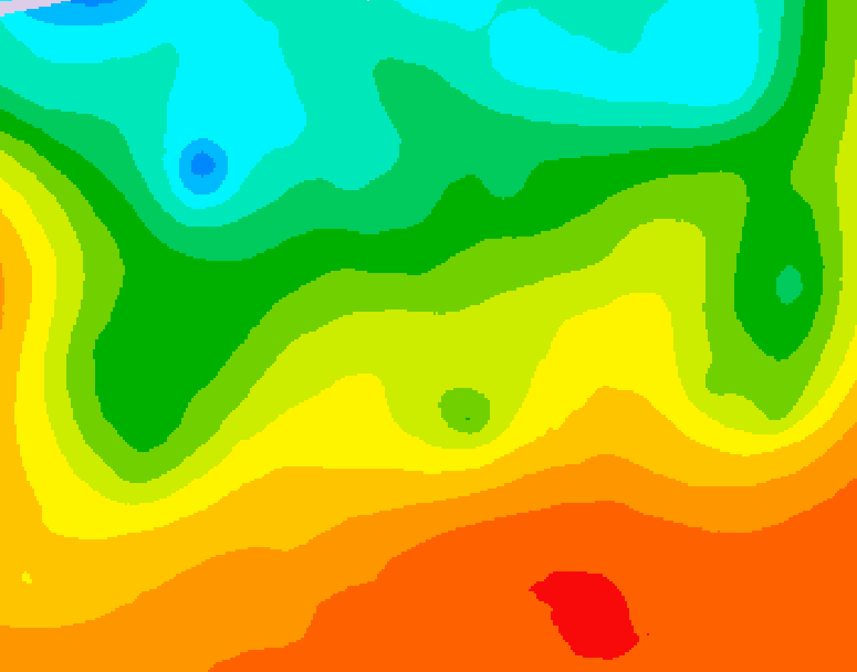 GDPS 500 millibar geopotential height 168 hour forecast chart for Canada based on 2026/08/25 1200Z data