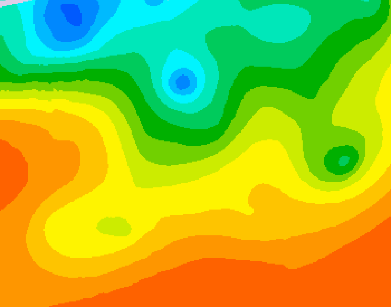 GDPS 500 millibar geopotential height 240 hour forecast chart for Canada based on 2026/08/25 1200Z data