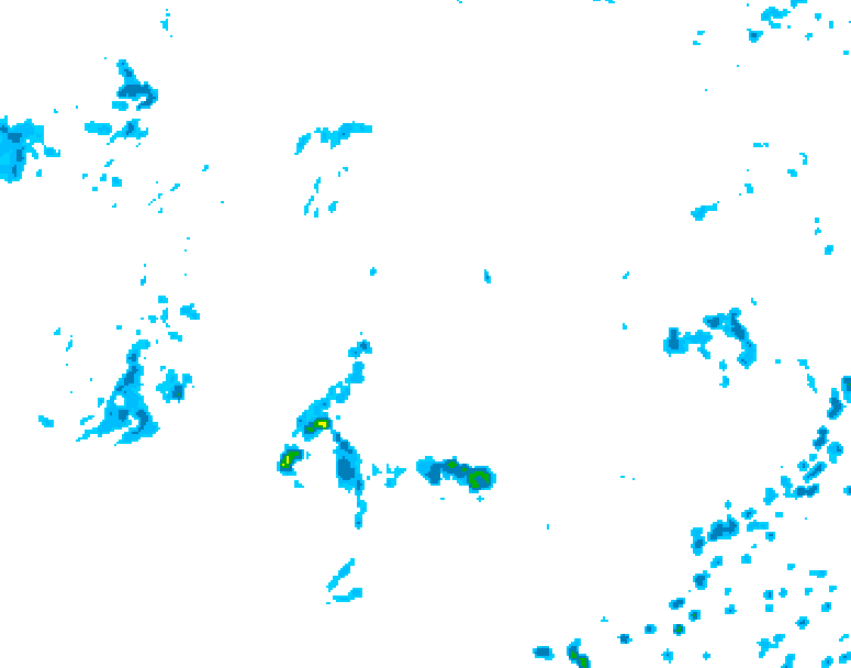 GDPS precipitation 138 hour forecast chart for Canada based on 2026/08/25 1200Z data