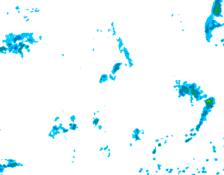 GDPS precipitation 222 hour forecast chart for Canada based on 2026/08/25 1200Z data