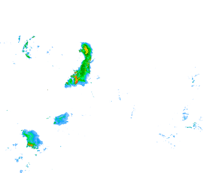 Weather radar data valid at 2026/08/25 09:42 UTC