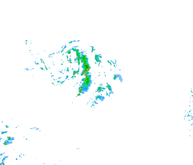 Weather radar data valid at 2026/08/25 22:36 UTC