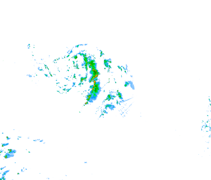 Weather radar data valid at 2026/08/25 22:42 UTC