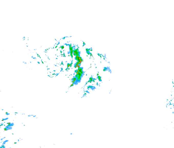 Weather radar data valid at 2026/08/25 22:54 UTC