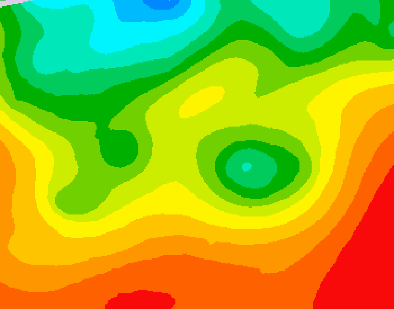 GDPS 500 millibar geopotential height 084 hour forecast chart for Canada based on 2026/08/26 0000Z data
