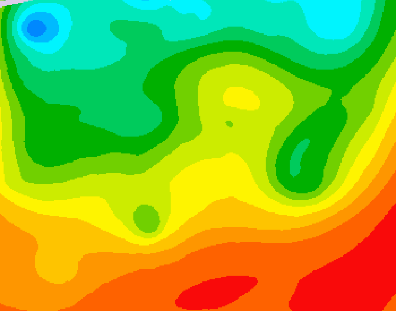 GDPS 500 millibar geopotential height 120 hour forecast chart for Canada based on 2026/08/26 0000Z data