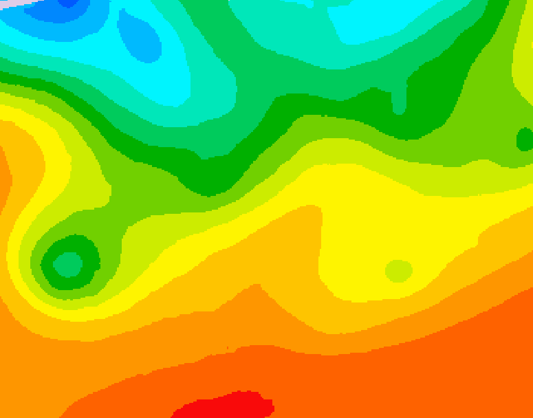 GDPS 500 millibar geopotential height 192 hour forecast chart for Canada based on 2026/08/26 0000Z data