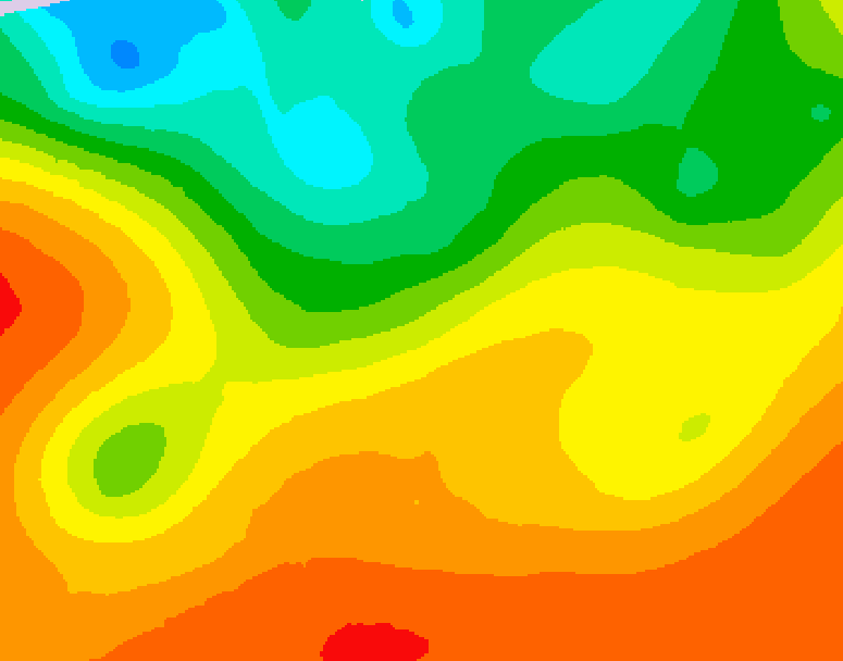 GDPS 500 millibar geopotential height 216 hour forecast chart for Canada based on 2026/08/26 0000Z data