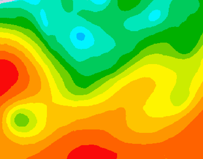 GDPS 500 millibar geopotential height 234 hour forecast chart for Canada based on 2026/08/26 0000Z data