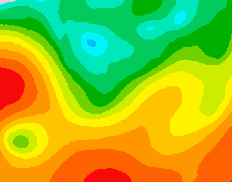 GDPS 500 millibar geopotential height 240 hour forecast chart for Canada based on 2026/08/26 0000Z data