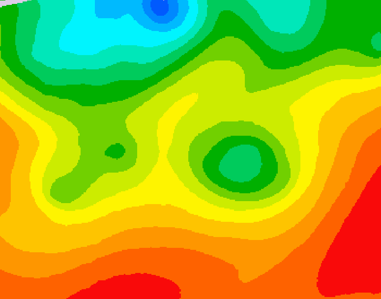 GDPS 500 millibar geopotential height 066 hour forecast chart for Canada based on 2026/08/26 1200Z data