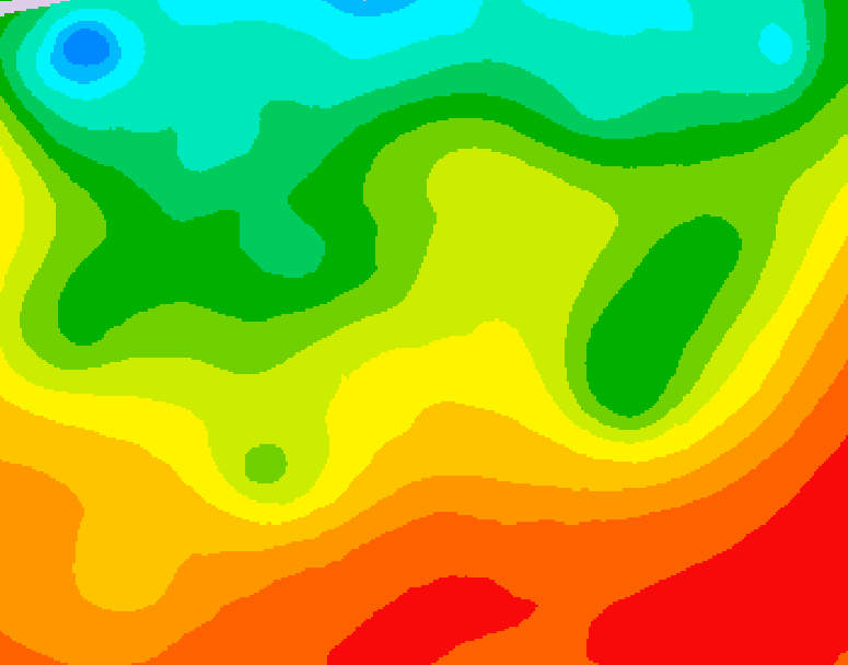 GDPS 500 millibar geopotential height 108 hour forecast chart for Canada based on 2026/08/26 1200Z data