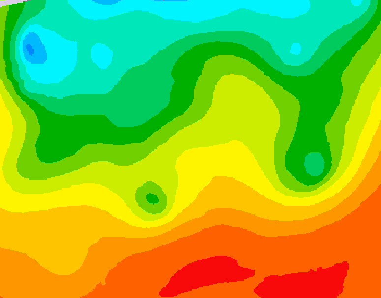 GDPS 500 millibar geopotential height 120 hour forecast chart for Canada based on 2026/08/26 1200Z data