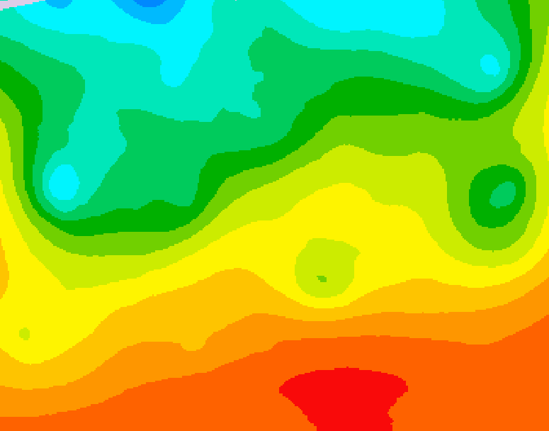 GDPS 500 millibar geopotential height 150 hour forecast chart for Canada based on 2026/08/26 1200Z data