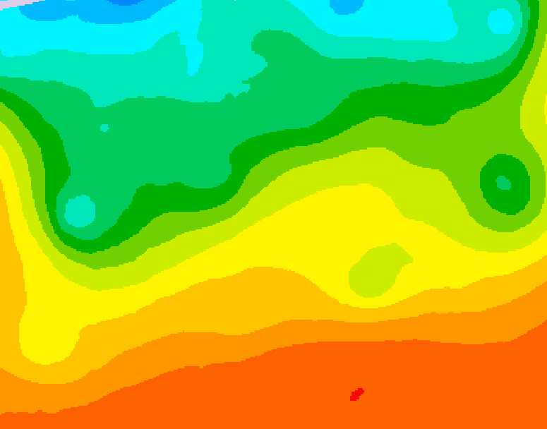 GDPS 500 millibar geopotential height 162 hour forecast chart for Canada based on 2026/08/26 1200Z data