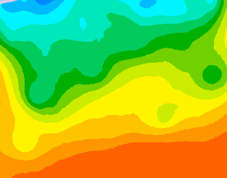 GDPS 500 millibar geopotential height 168 hour forecast chart for Canada based on 2026/08/26 1200Z data