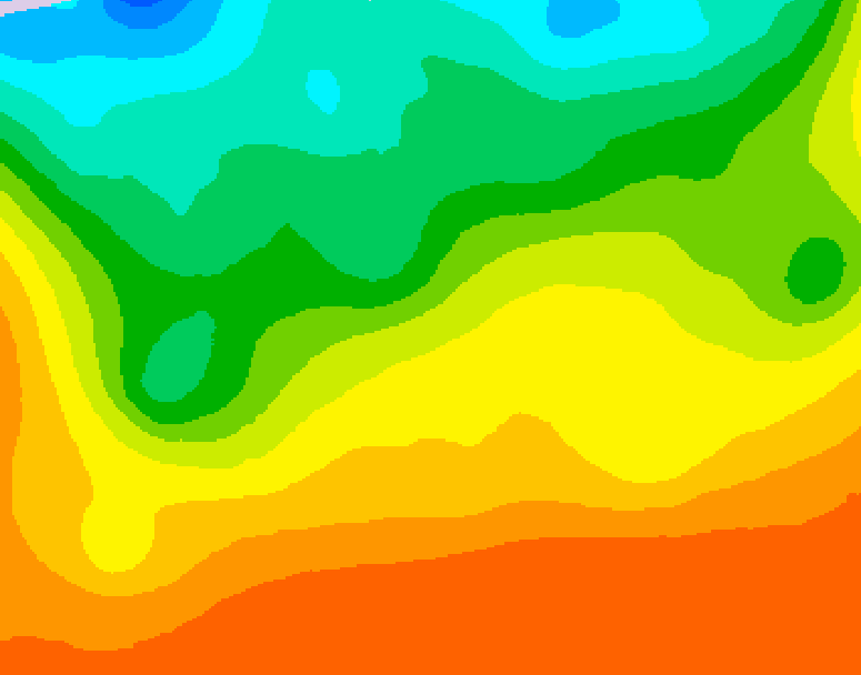 GDPS 500 millibar geopotential height 174 hour forecast chart for Canada based on 2026/08/26 1200Z data