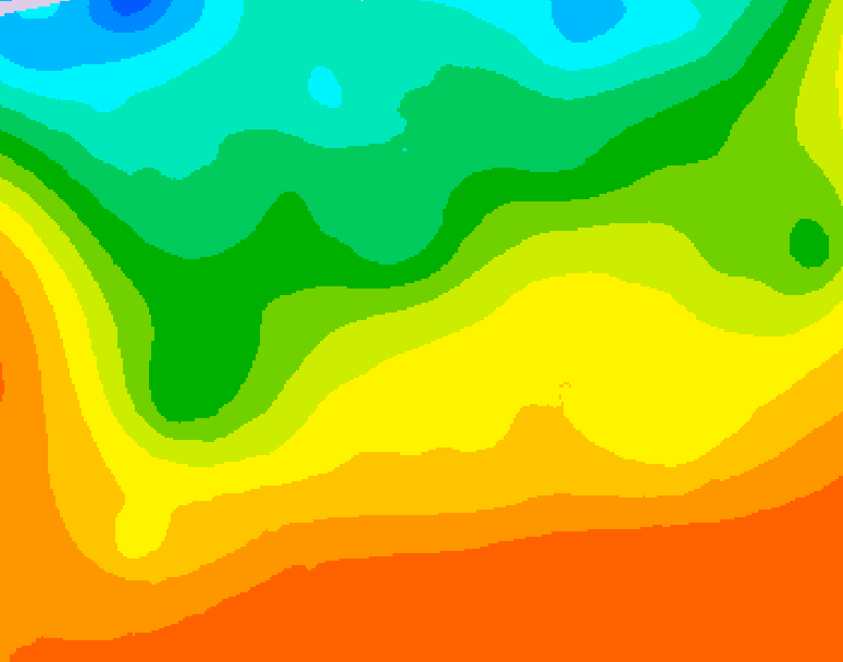 GDPS 500 millibar geopotential height 180 hour forecast chart for Canada based on 2026/08/26 1200Z data