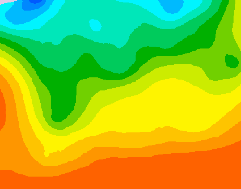 GDPS 500 millibar geopotential height 186 hour forecast chart for Canada based on 2026/08/26 1200Z data