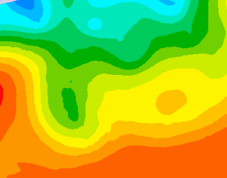 GDPS 500 millibar geopotential height 204 hour forecast chart for Canada based on 2026/08/26 1200Z data