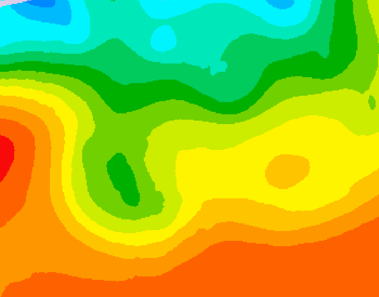 GDPS 500 millibar geopotential height 210 hour forecast chart for Canada based on 2026/08/26 1200Z data