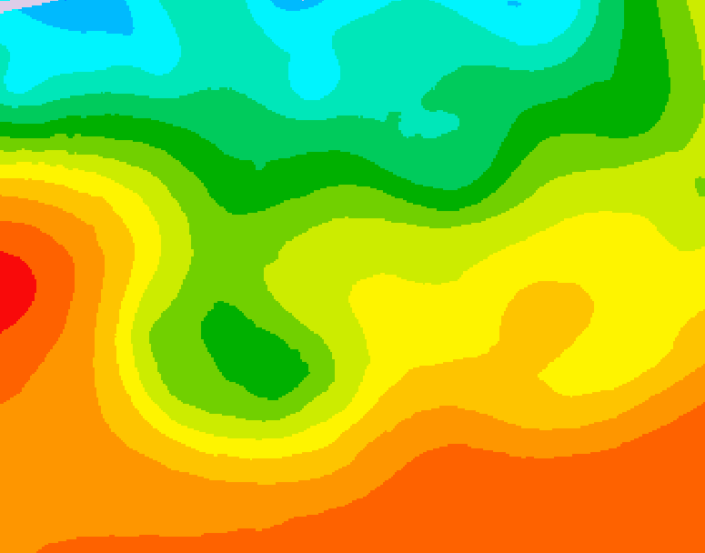 GDPS 500 millibar geopotential height 216 hour forecast chart for Canada based on 2026/08/26 1200Z data