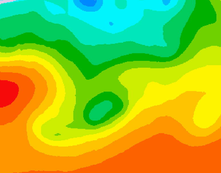 GDPS 500 millibar geopotential height 240 hour forecast chart for Canada based on 2026/08/26 1200Z data