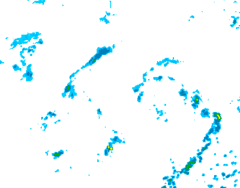 GDPS precipitation 066 hour forecast chart for Canada based on 2026/08/26 1200Z data