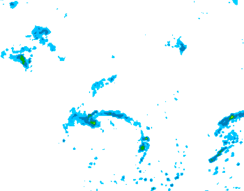 GDPS precipitation 228 hour forecast chart for Canada based on 2026/08/26 1200Z data