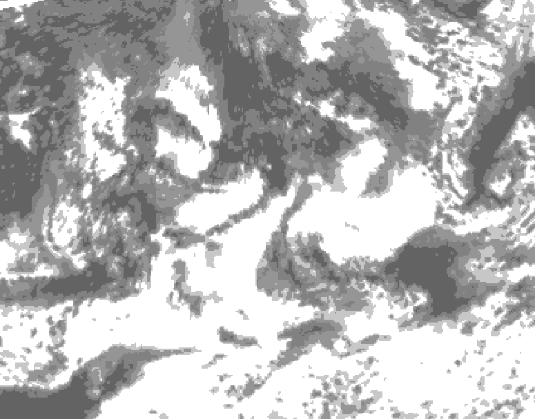 GDPS total cloud 174 hour forecast chart for Canada based on 2026/08/26 1200Z data