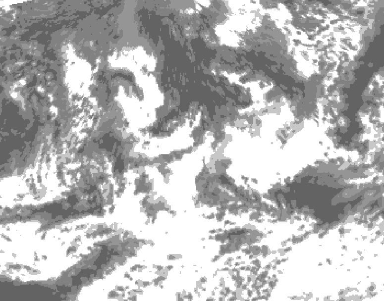 GDPS total cloud 180 hour forecast chart for Canada based on 2026/08/26 1200Z data