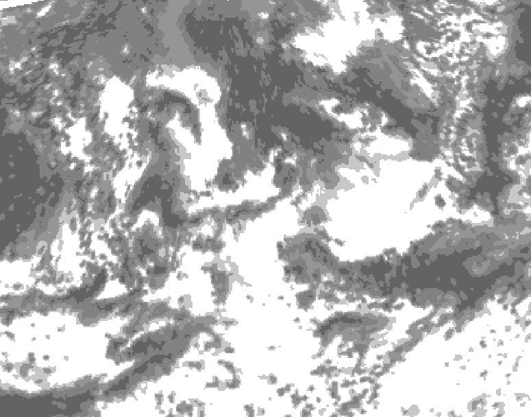 GDPS total cloud 186 hour forecast chart for Canada based on 2026/08/26 1200Z data