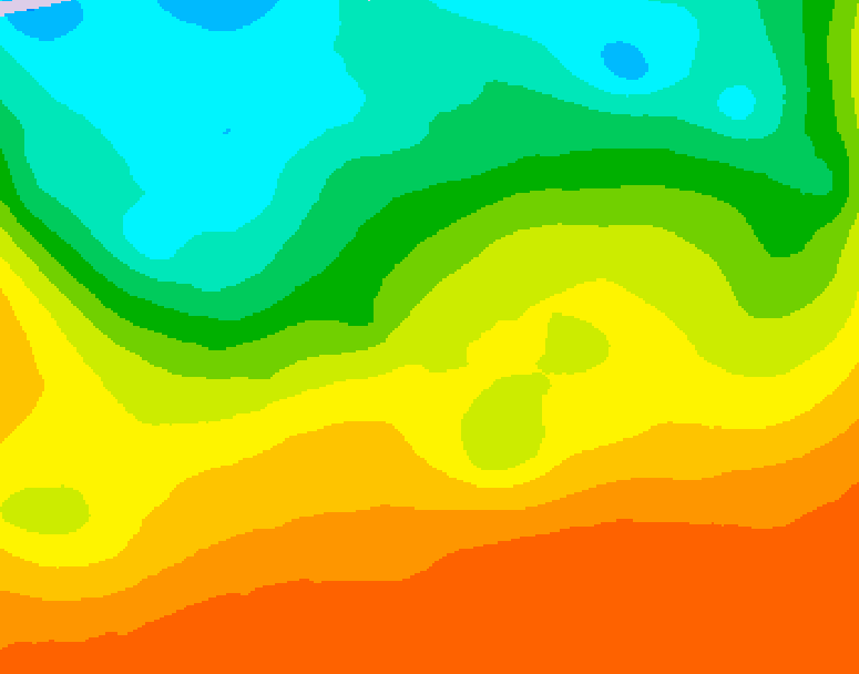 GDPS 500 millibar geopotential height 144 hour forecast chart for Canada based on 2026/08/27 0000Z data