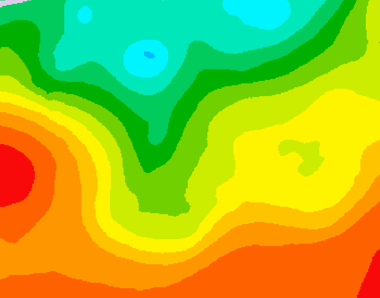 GDPS 500 millibar geopotential height 216 hour forecast chart for Canada based on 2026/08/27 0000Z data
