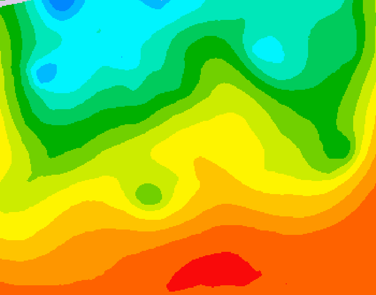 GDPS 500 millibar geopotential height 108 hour forecast chart for Canada based on 2026/08/27 1200Z data